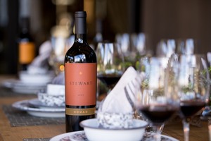 Nomad Table Place Setting at Stewart Cellars